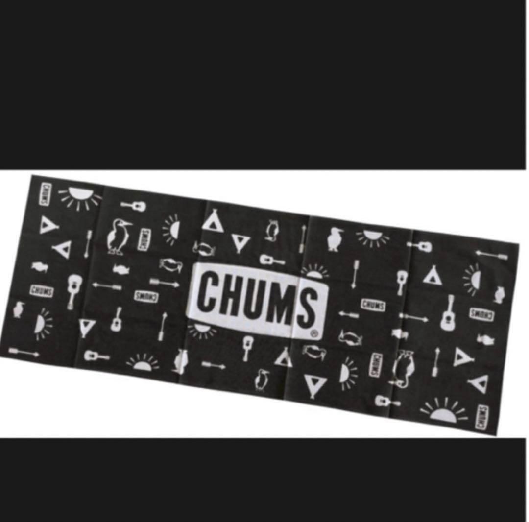 ★完売廃盤希少CHUMS チャムス東北限定アイテム手ぬぐいブラック黒色ブービー