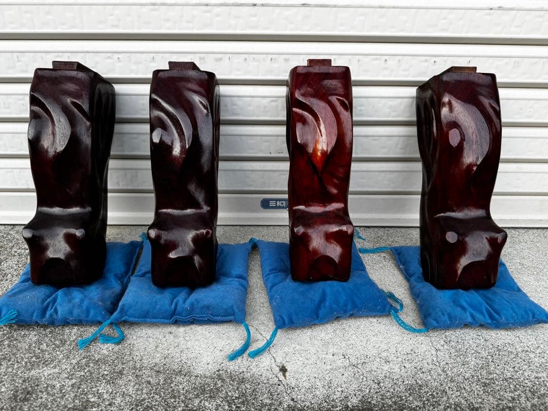 【ブビンガ】　一枚板　ブビンガローテーブル