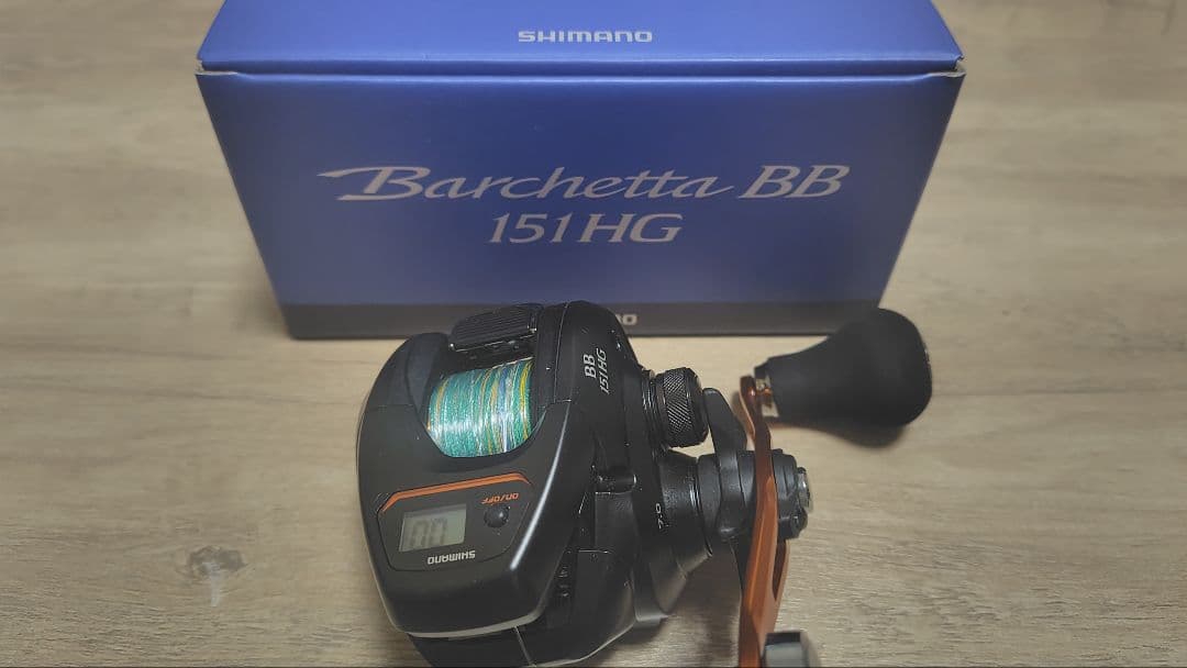 SHIMANO BarshettaBB151HG左ハンドル pe100m付き