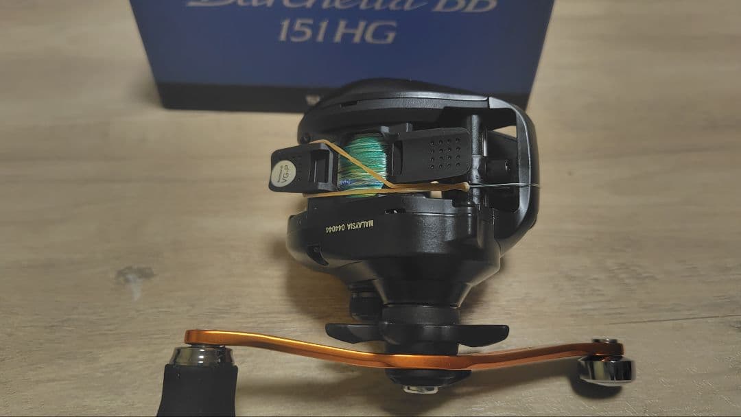 SHIMANO BarshettaBB151HG左ハンドル pe100m付き
