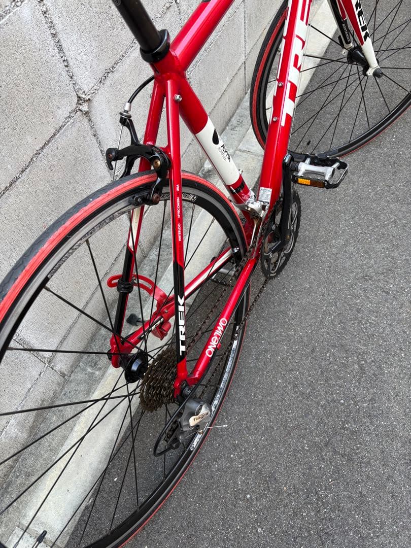<両タイヤ新品>ロードバイク　トレック