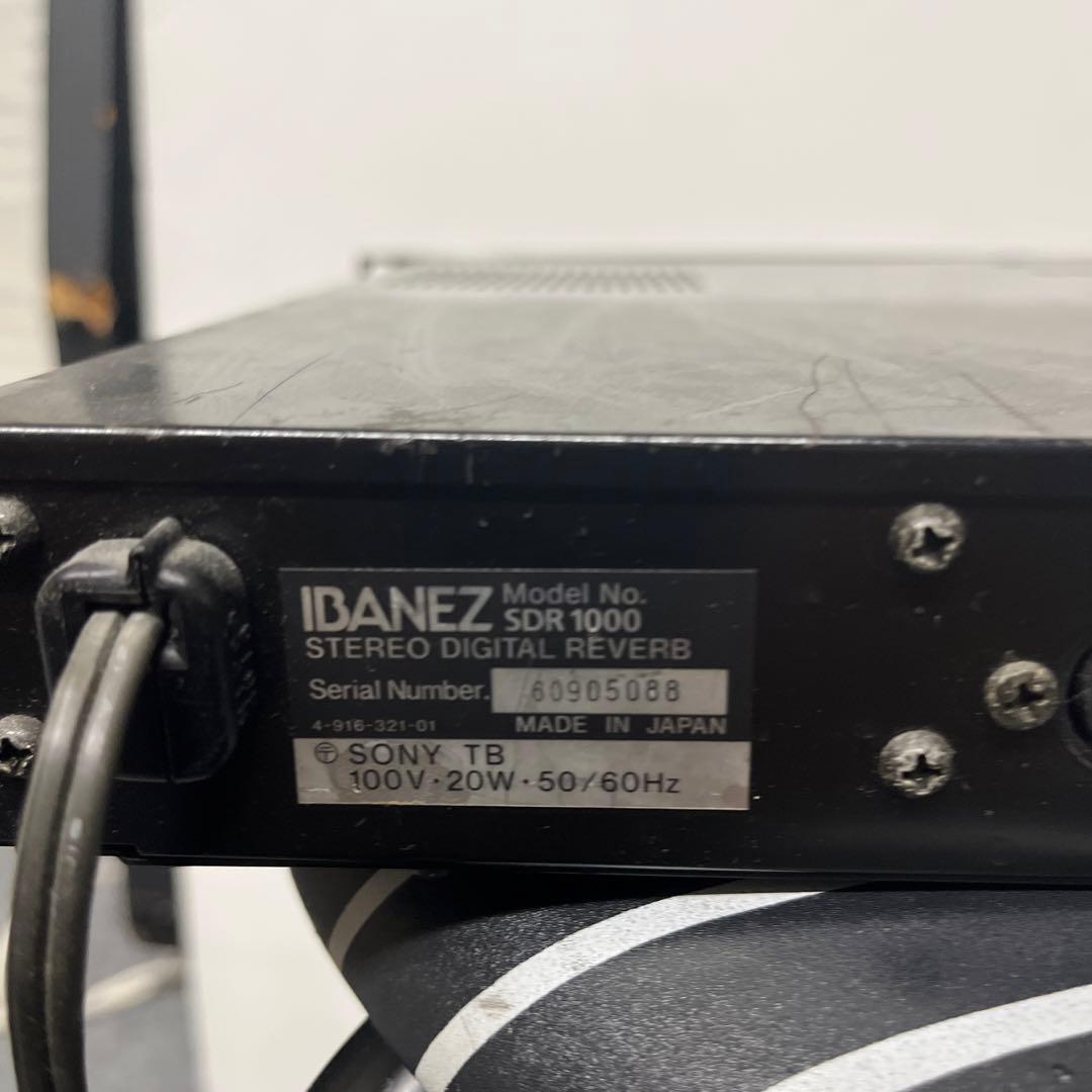 ギター SDR1000  IBANES  STEREO  DEGTAL REVERB