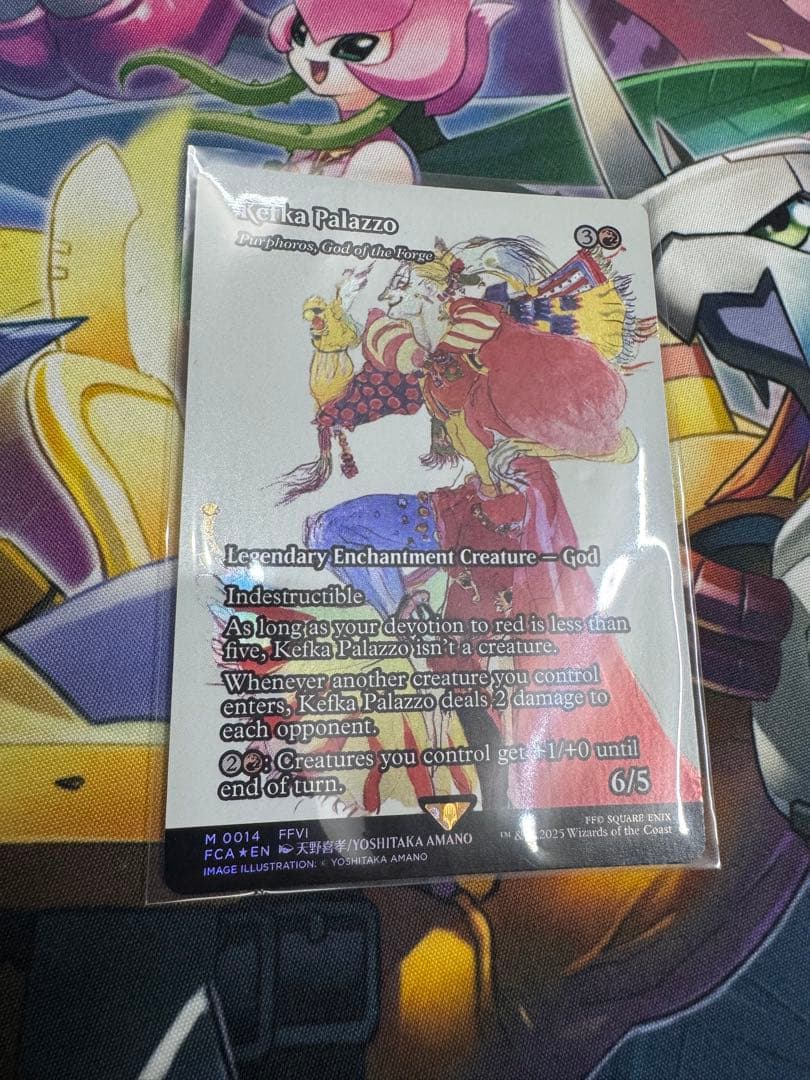 ぶ*ん様 MTG ケフカ・パラッツォ　英語foil 継承史　ファイナルファンタジ