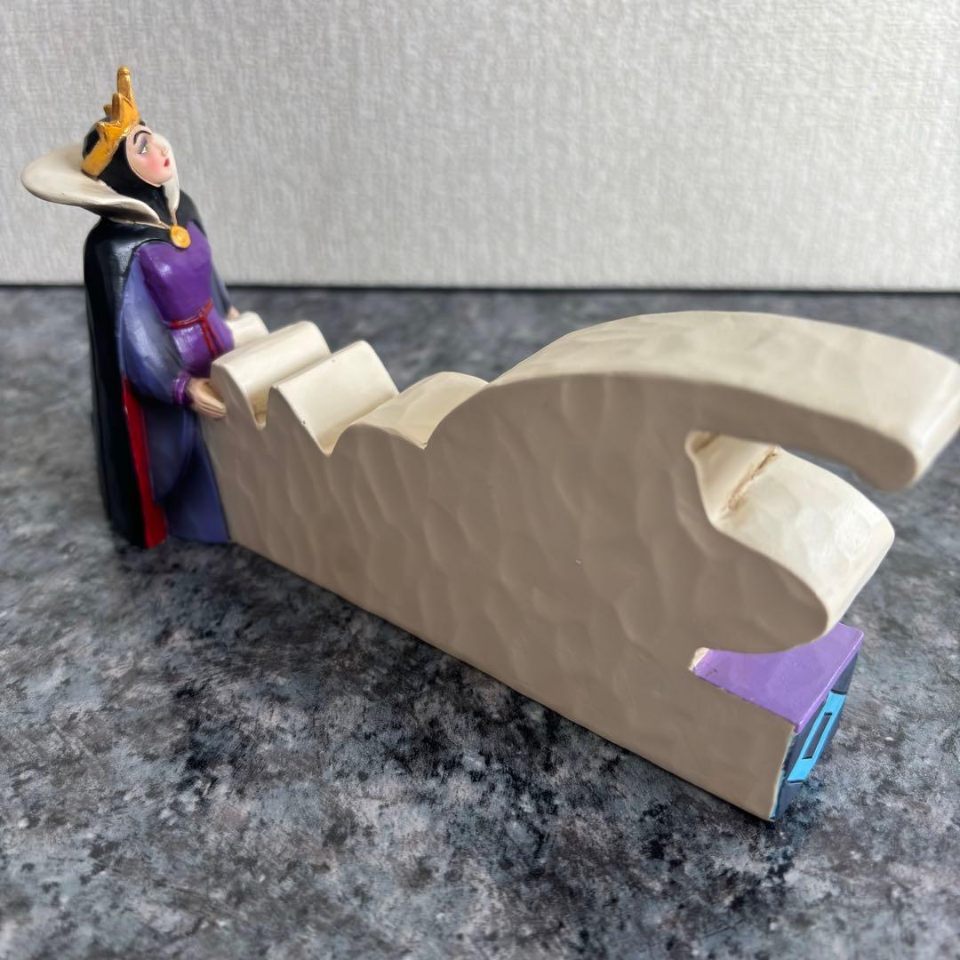 《ディズニー》ジムショア　白雪姫　王妃　置物
