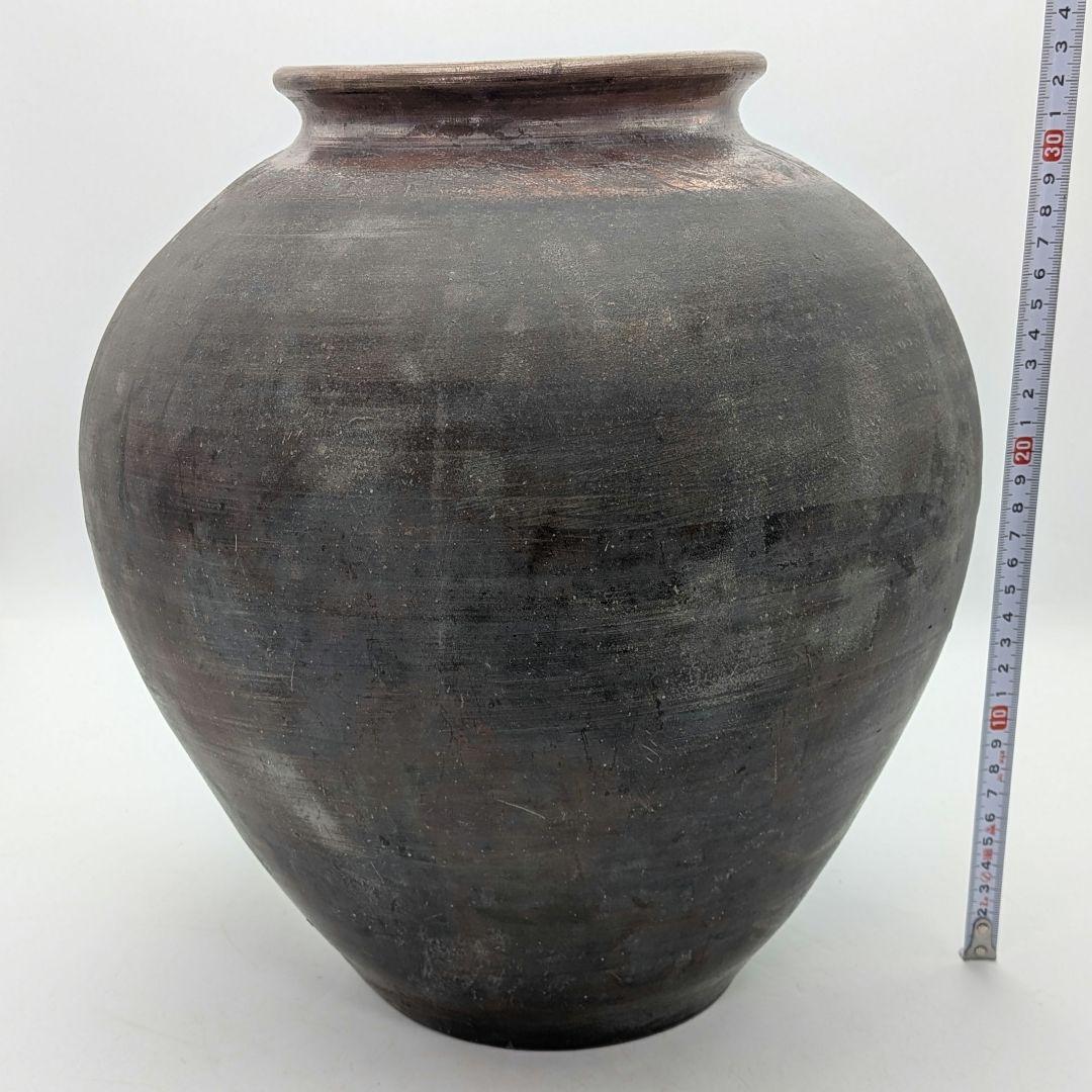 藤田龍峰 備前焼 壺 壷 置物 花瓶 花器 フラワーベース 華道具 花生 活け花