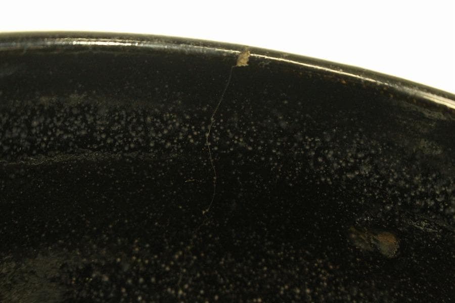 茶道具 黒楽茶碗 時代物(A811)