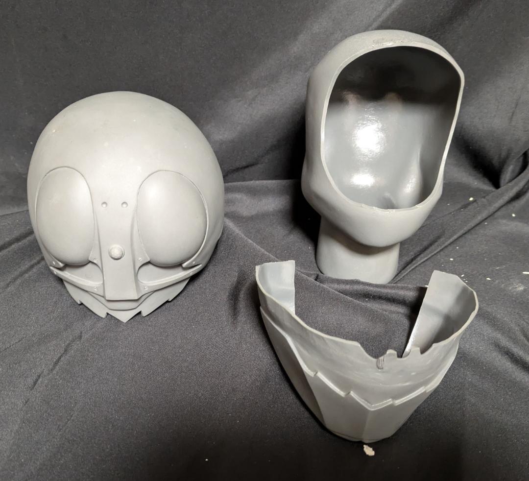 海洋堂 1/2スケール ハイパーソフビモデル5 仮面ライダー 旧1号 木下隆志