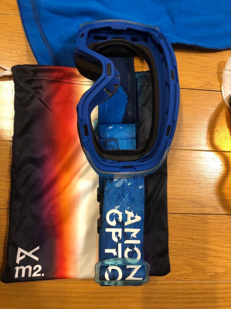 ANON m2 ゴーグル 青　アノン