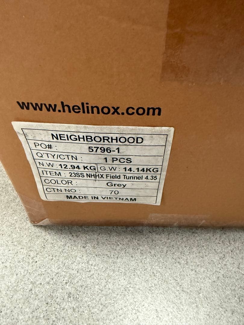 テント・タープ NEIGHBORHOOD Helinox Field Tunnel HANGAR