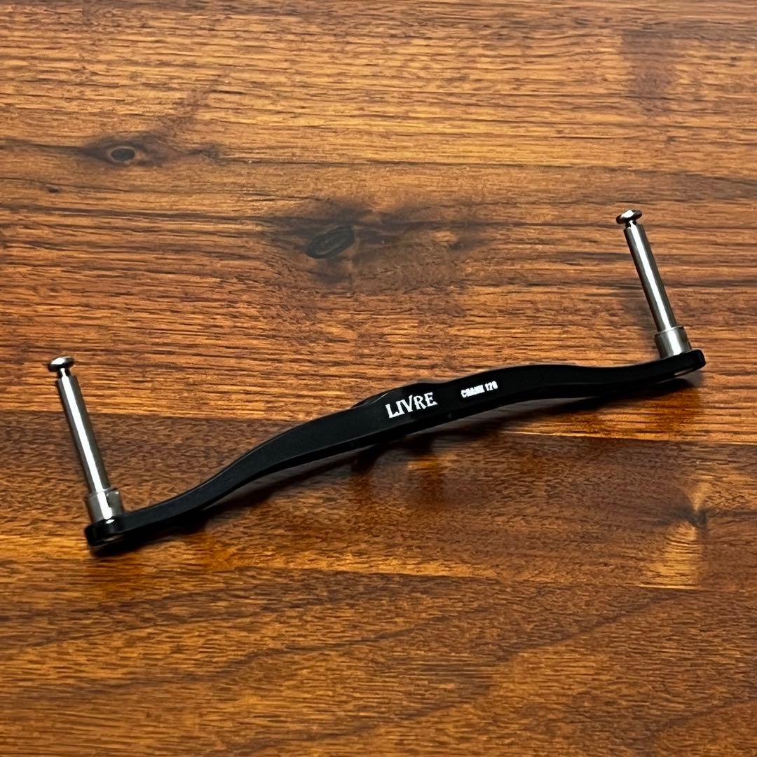 実釣未使用　リブレ　クランク120 メインプレート　限定ブラック