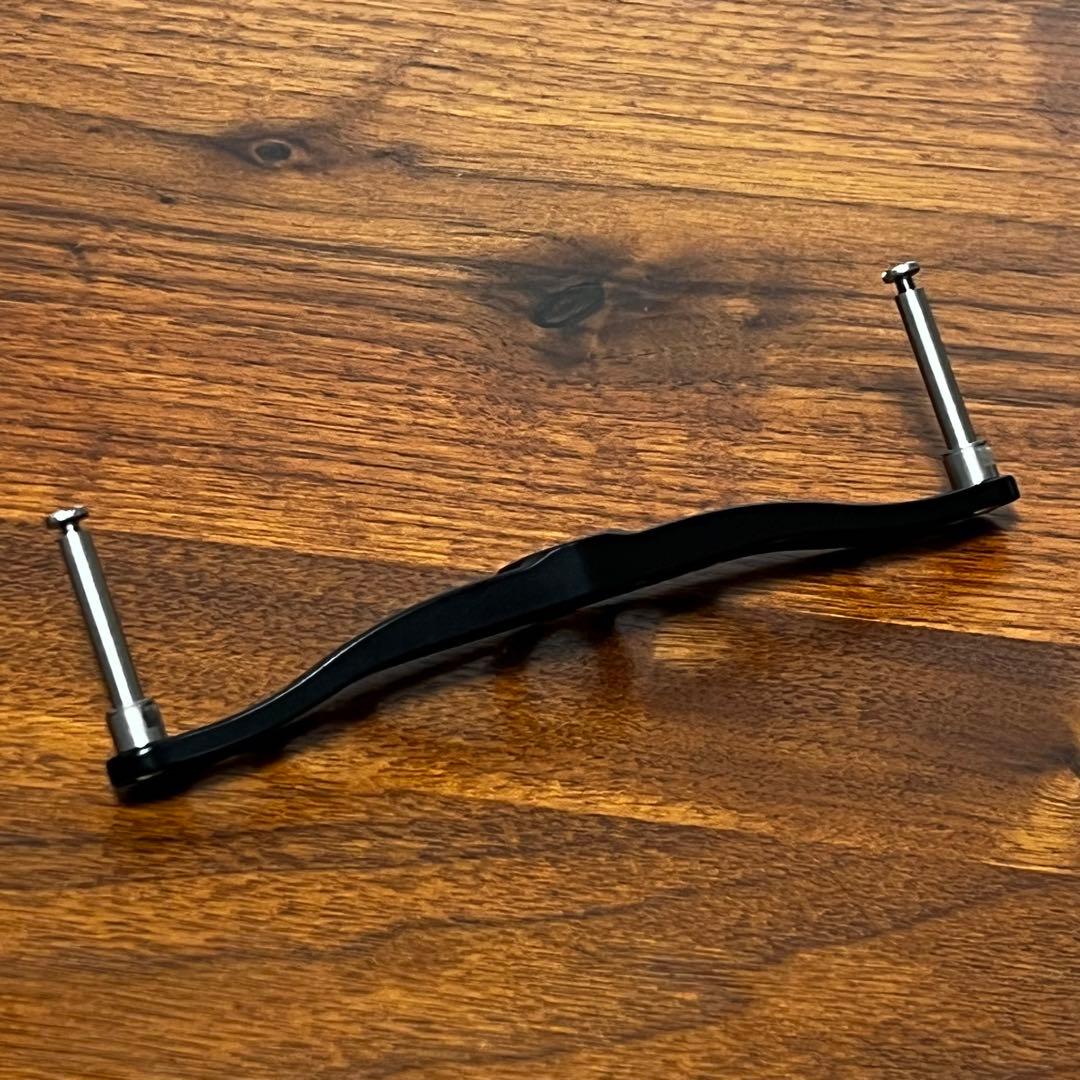 実釣未使用　リブレ　クランク120 メインプレート　限定ブラック