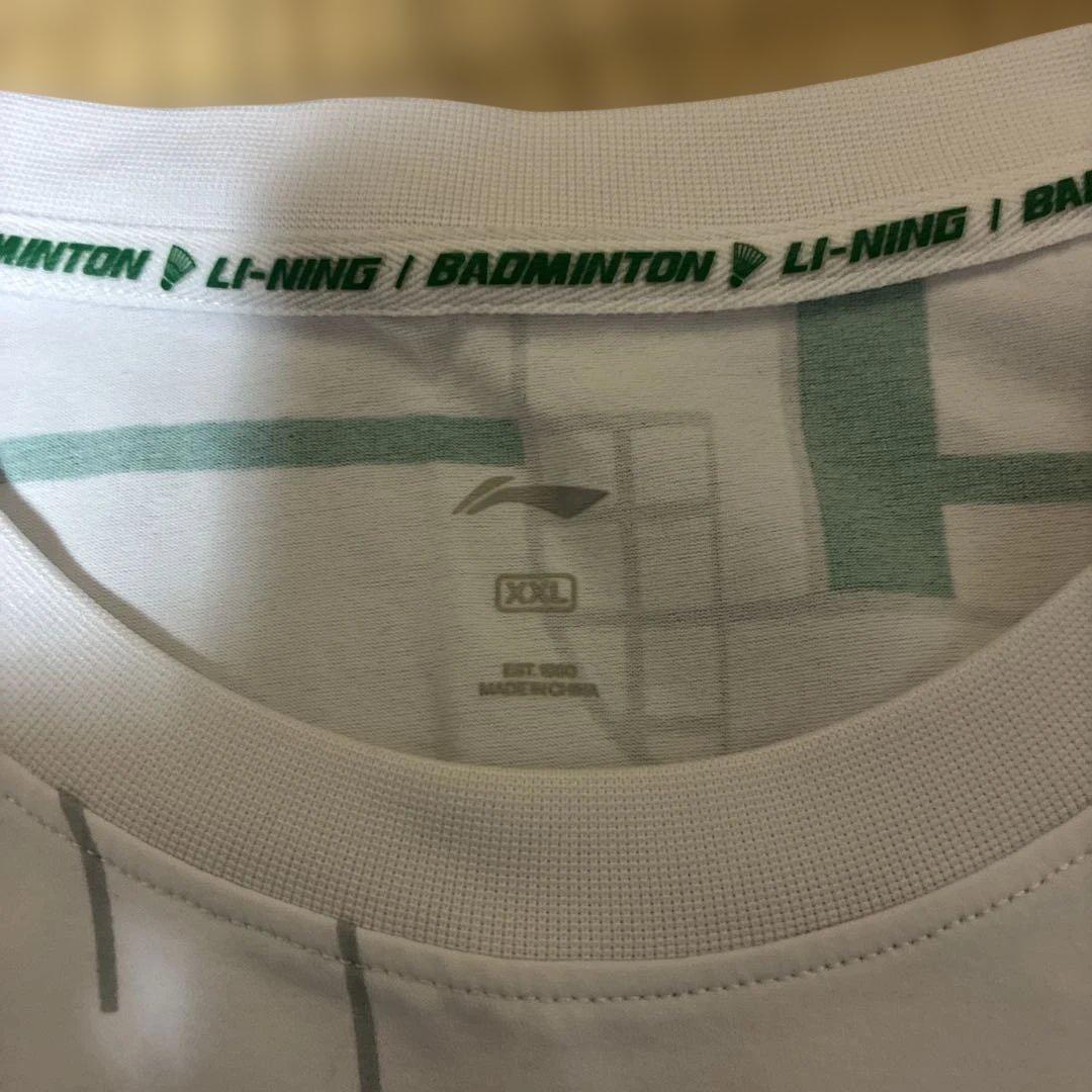 LI-NING バドミントン Tシャツ & YONEX ハーフパンツXXL/M