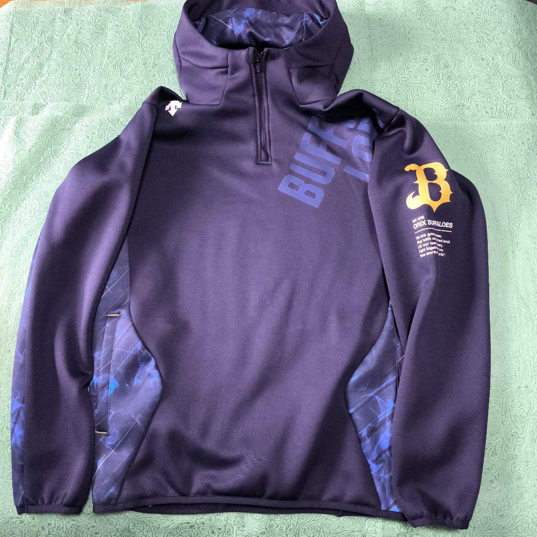 オリックス・バファローズ NPB 刺繍 入り 長袖トレーニングウェア Lサイズ