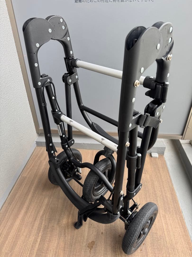 Air Buggy Dome2 SMサイズ ブラック ペットカート 中古