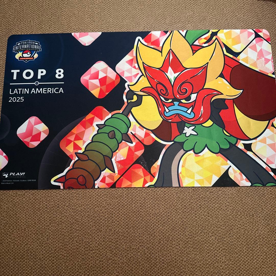 ポケモンカードゲーム インターナショナル2025 TOP 8 マット