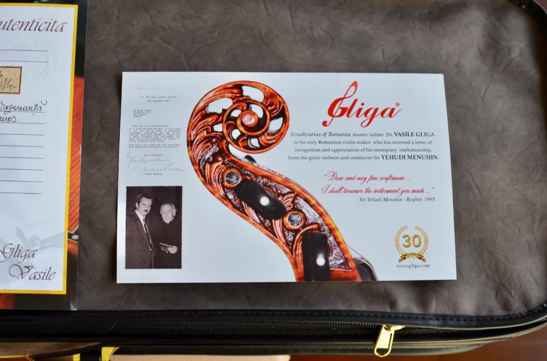 【新品】Gliga Vasile Maestro バイオリン 4/4