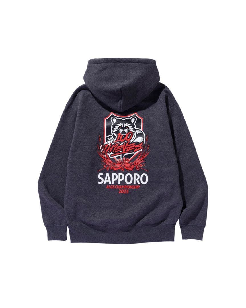 a*u様 Crazy Raccoon 100Thieves パーカー ALGS札