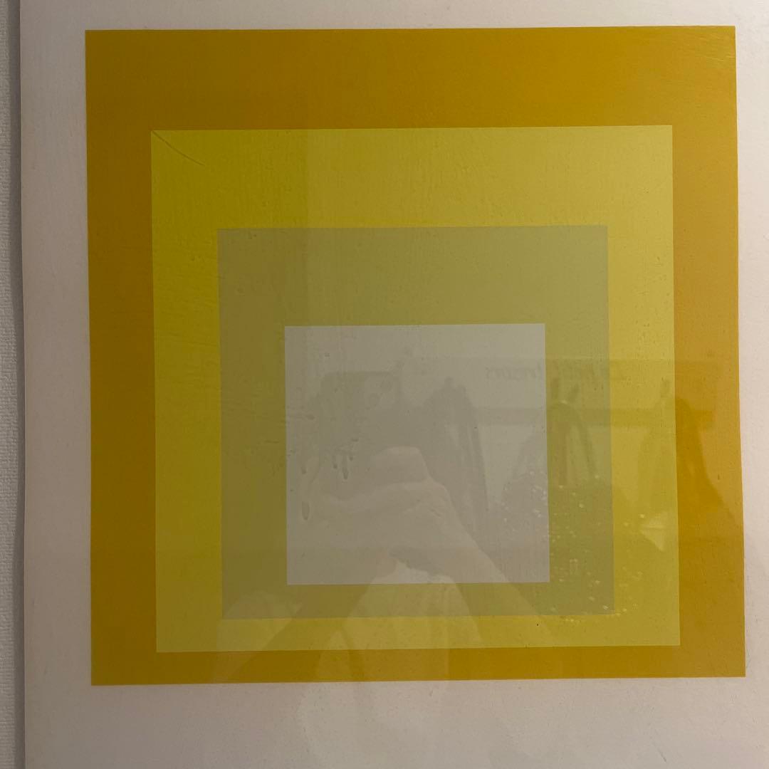 y*k様 Josef Albers作品❣️正方形賛歌❣️イエロー❣️現在も発売中