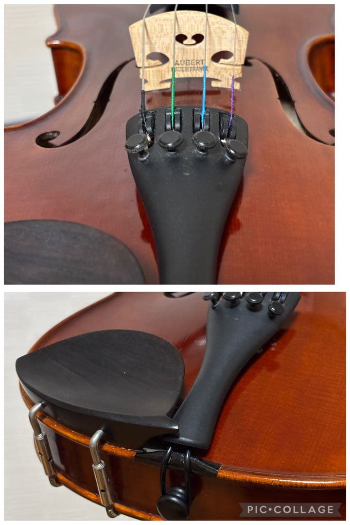 【弦交換済み】【付属品多数】ヤマハ　バイオリン　V7G 1/2 2007年