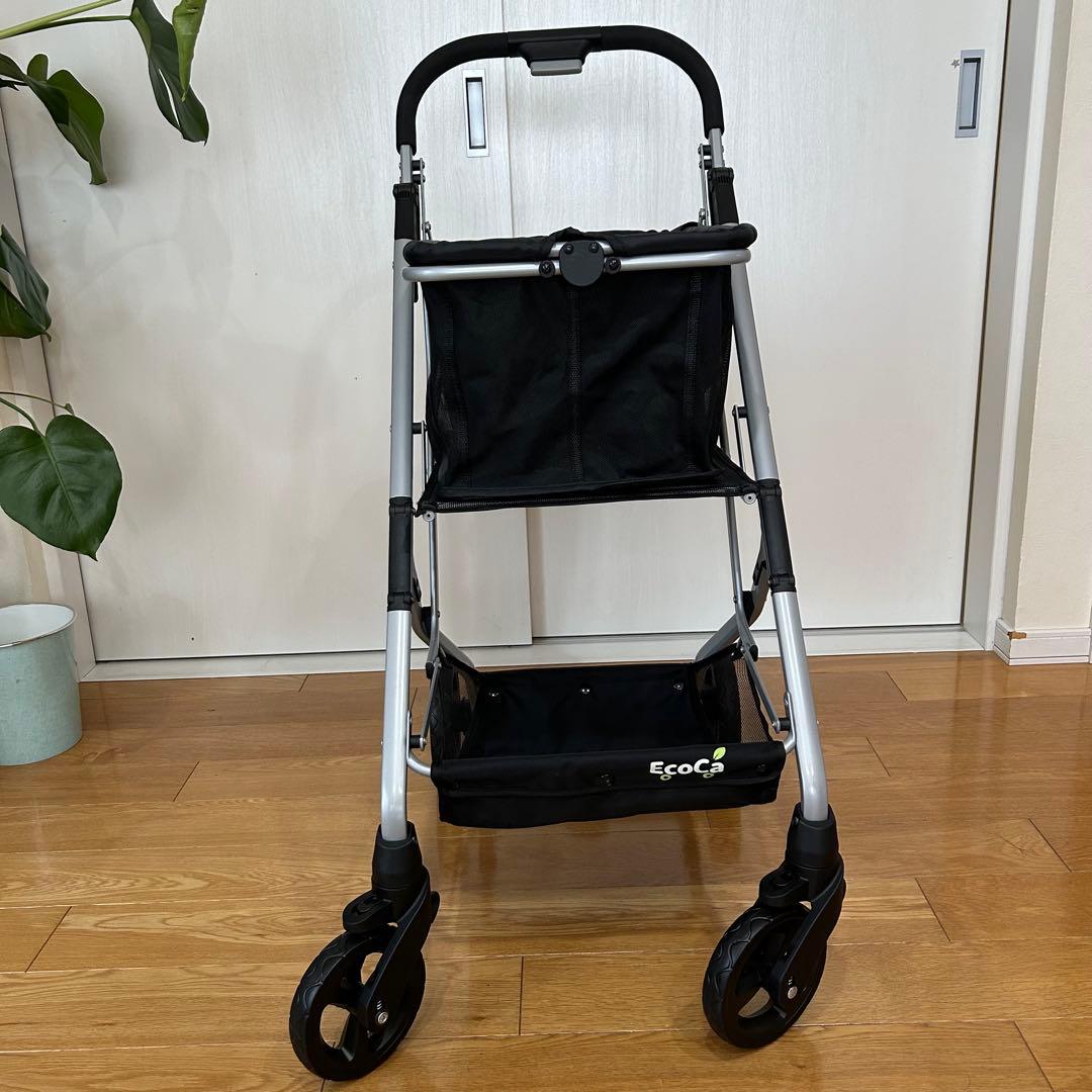 【極美品】ecoca ショッピングカート マイバックセット 買い物カート