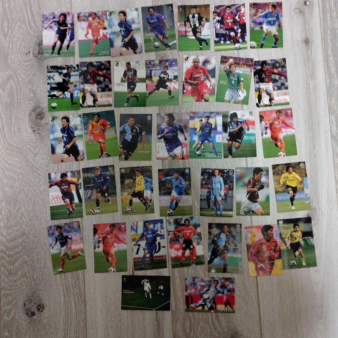 Jリーグチップス、日本代表チップスカード　2004年〜2009年のカード