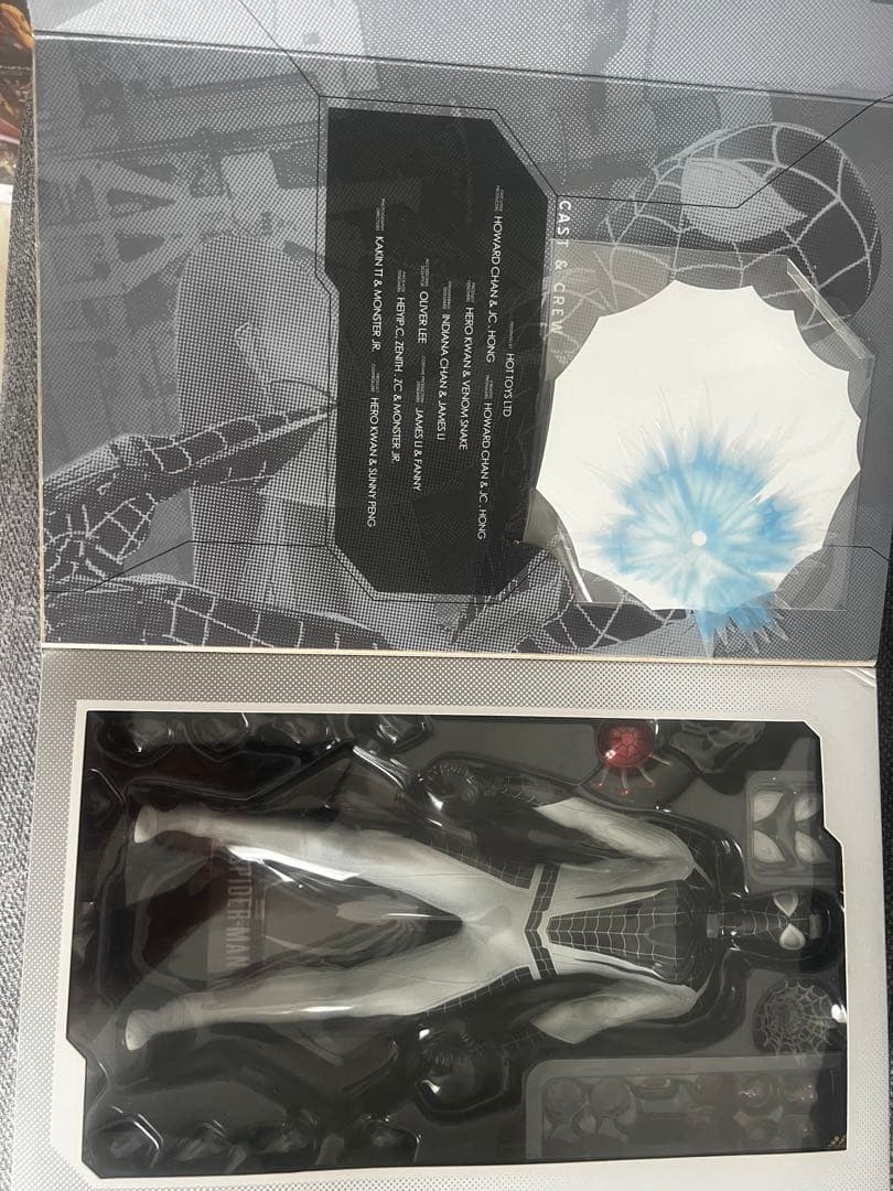 ホットトイズ スパイダーマン(ネガティブ・スーツ版) 1/6 SpiderMan