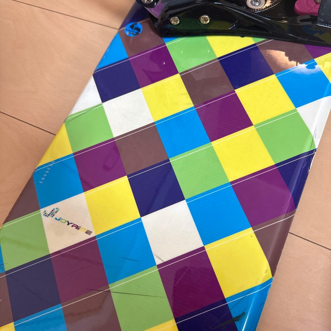 美品　スノーボード　JOYRIDE ダイヤモンドパターン