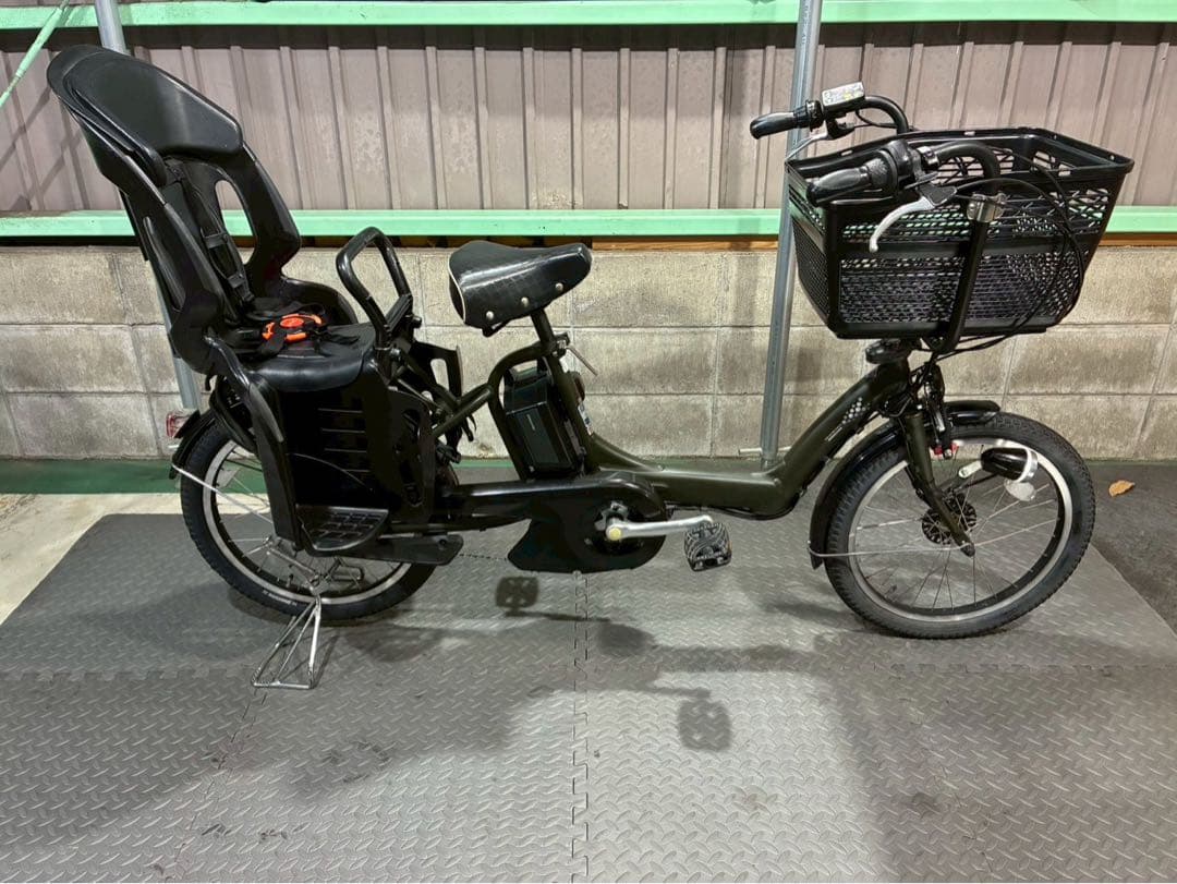№8688 電動自転車　ブリヂストン　アンジェリーノ　20インチ カーキ