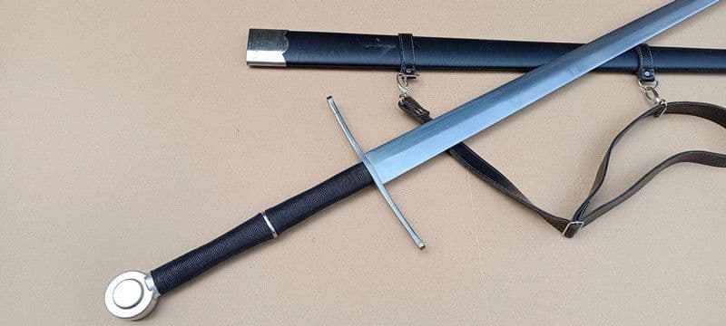 マンガン鋼西洋剣 古兵器 武具　刀装具　日本刀　模造刀 居合刀