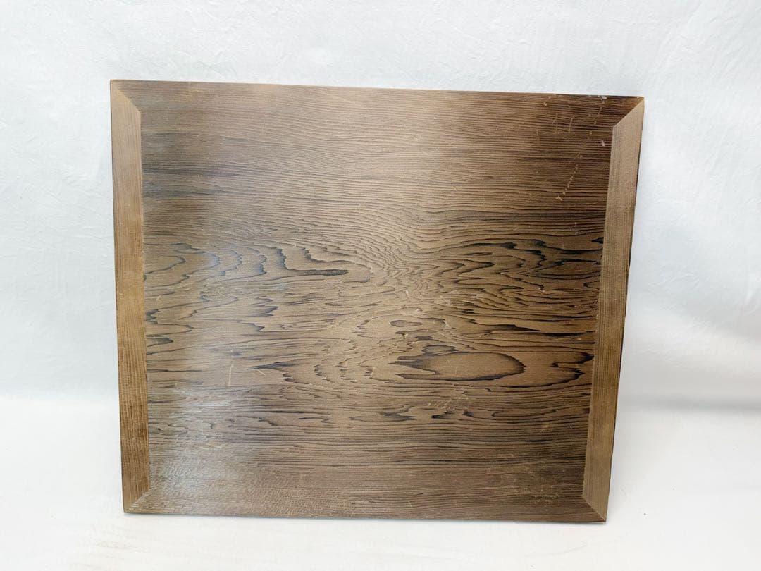 ほぼ未使用 茶道具 玄々斎好写 五行棚 焼杉 と茶道具 紅桜 建水2点まとめて