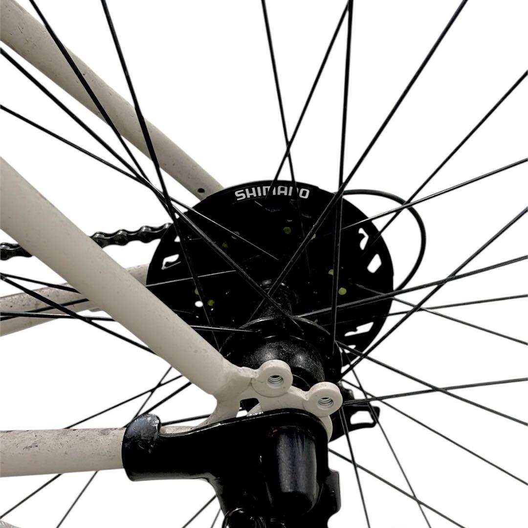 ロードバイク ハンドル改 自転車 スポーツバイク クロスバイク 軽 シマノ21段