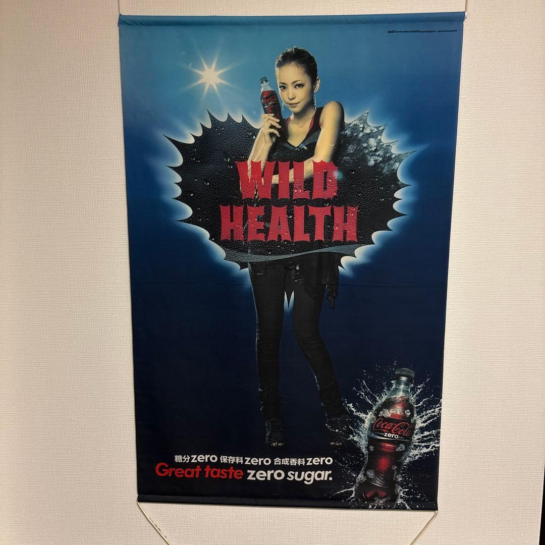 安室奈美恵Coca-Cola zero 非売品タペストリー