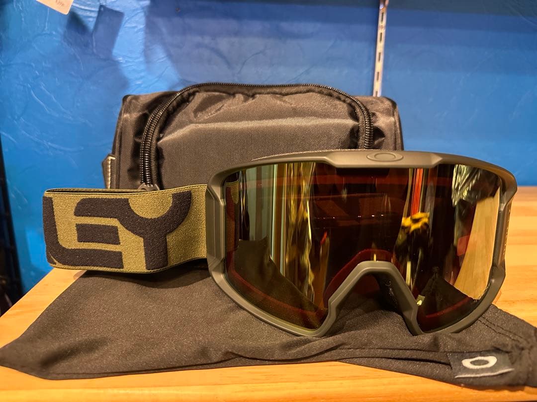 スキー・スノーボードアクセサリー Oakley Line Miner L Dark Brush Prizm