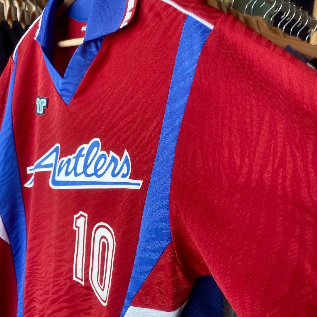 90's/1992-1993 鹿島アントラーズ #10 ジーコ サッカー シャツ