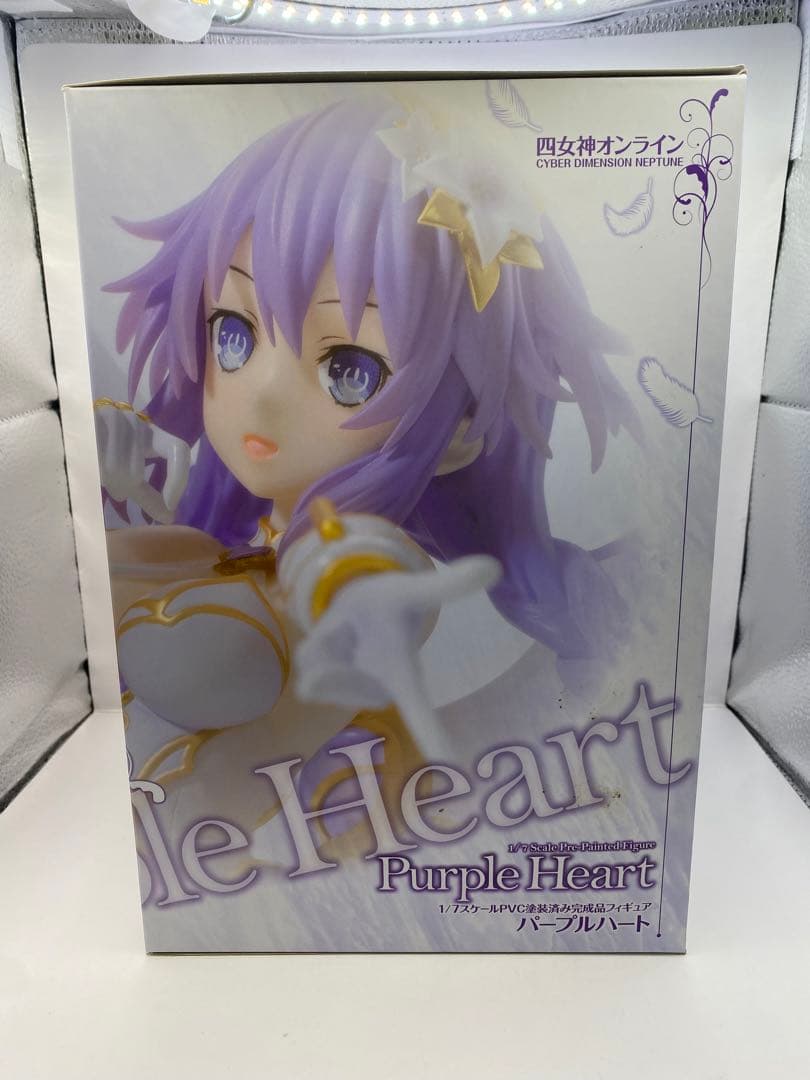 希少　電撃屋限定 カドカワ 1/7 四女神オンライン　パープルハート