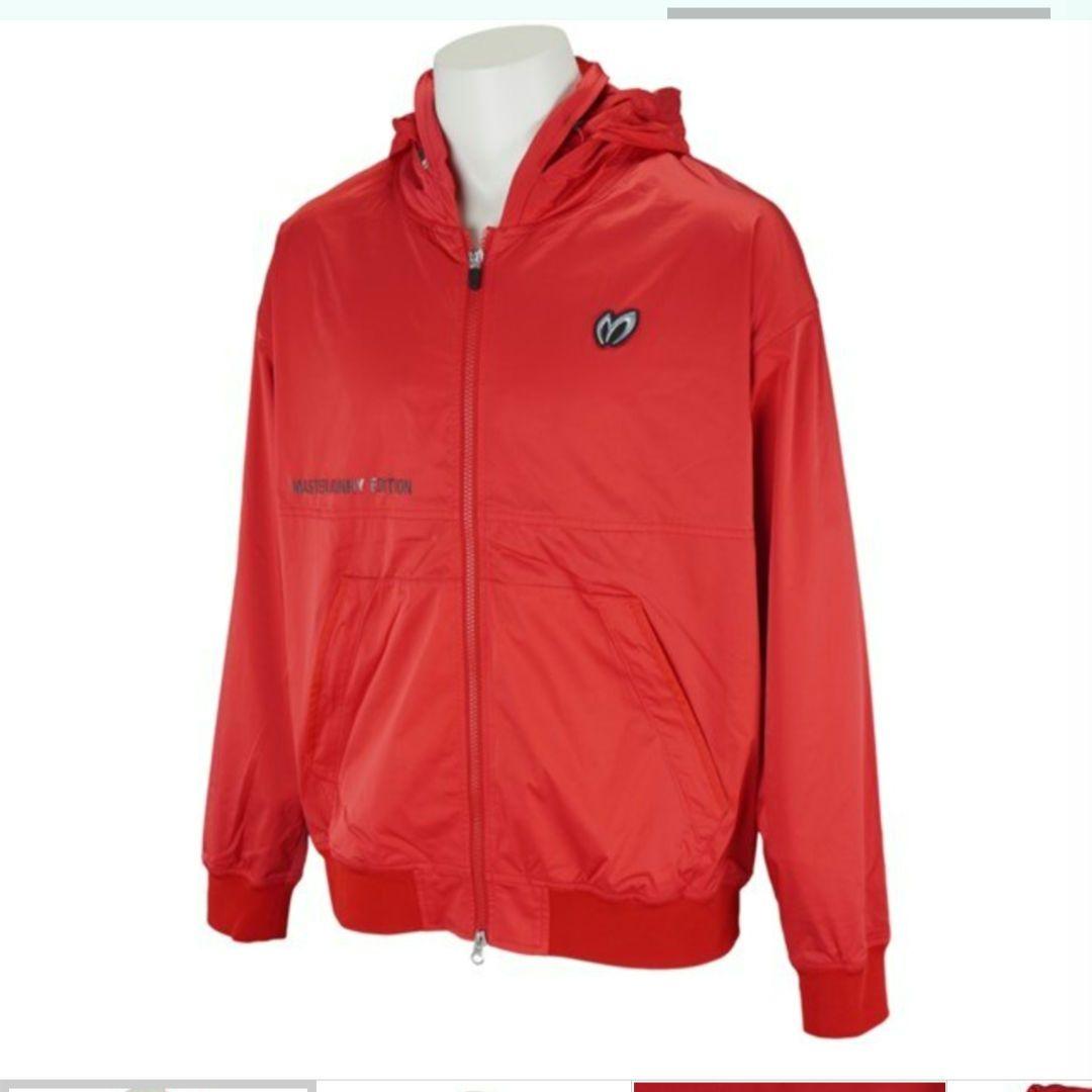 マスターバニーエディション　プライマリスト サテンストレッチブルゾン　赤