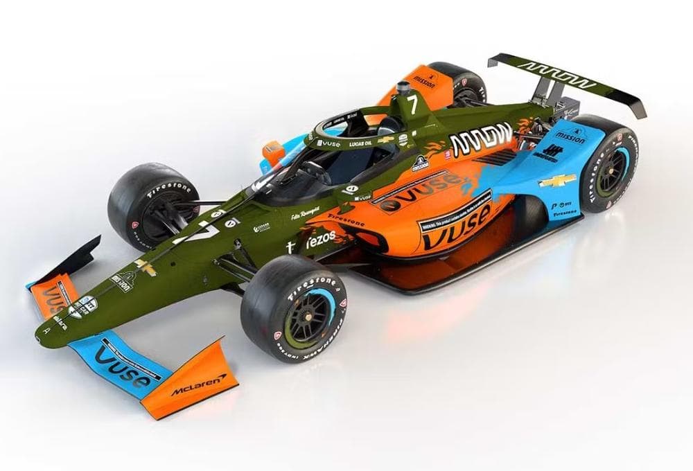 ミニカー ARROW MCLAREN '2022 INDY500 3-CAR SET