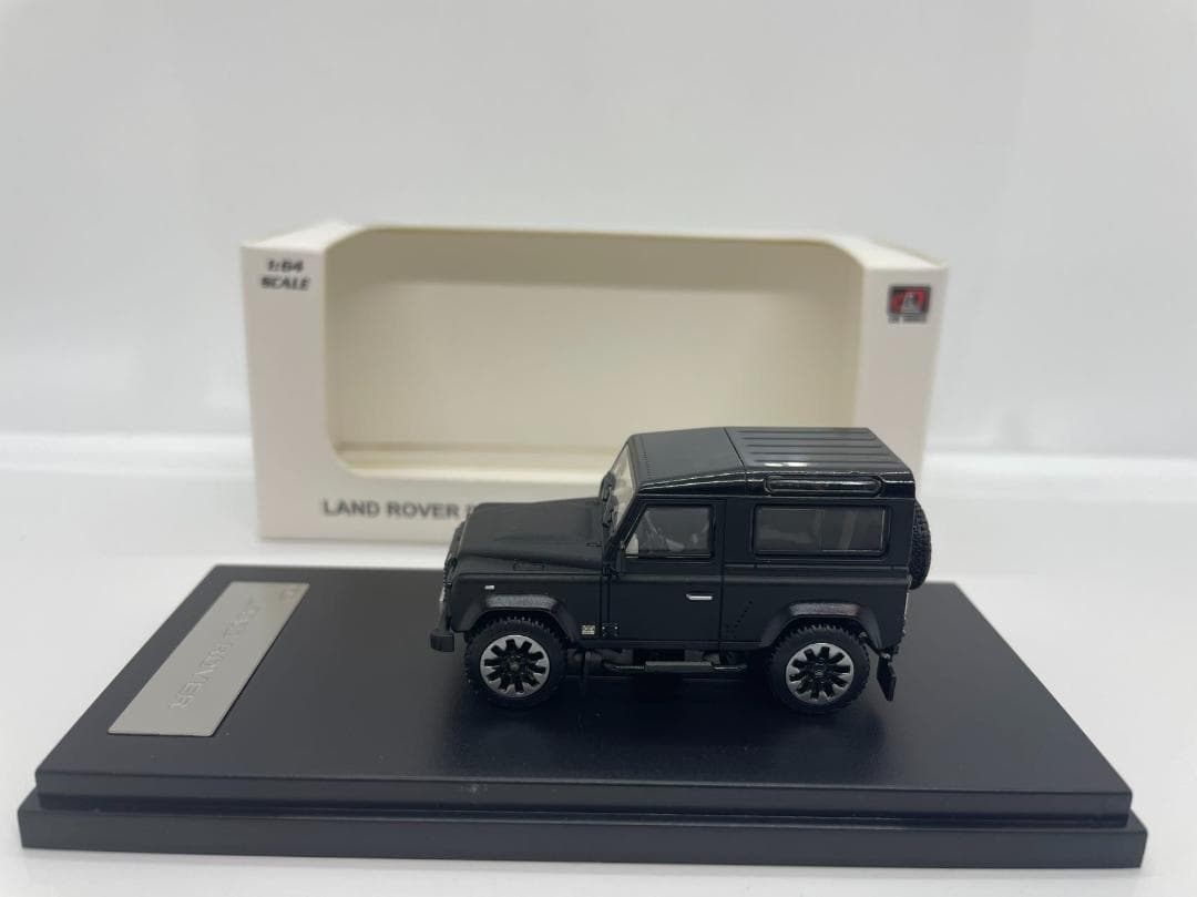 801-228 LCD 1/64 ランドローバー ディフェンダー ブラック