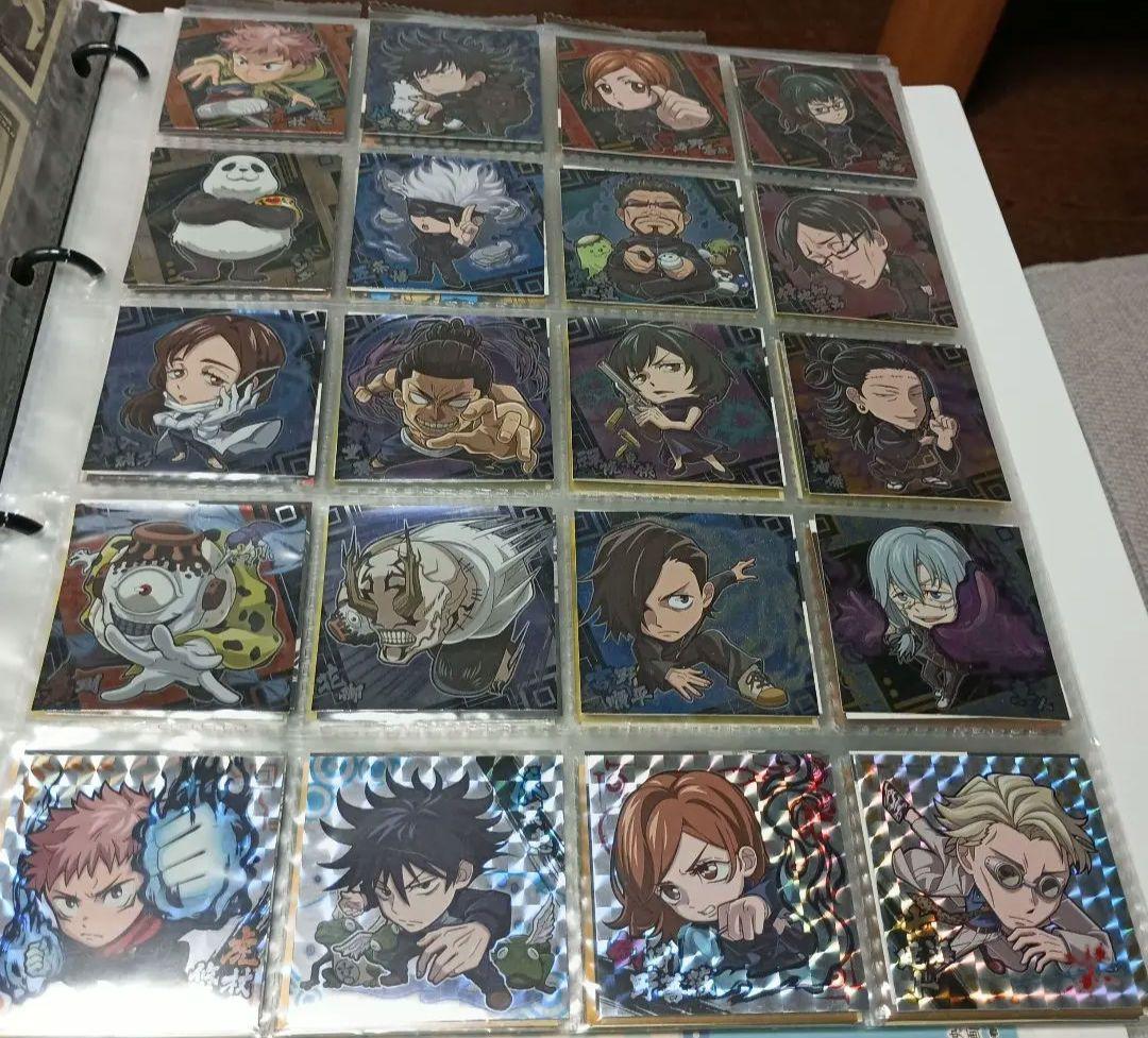 呪術廻戦 ウエハースシール、クリアファイル、シールセット