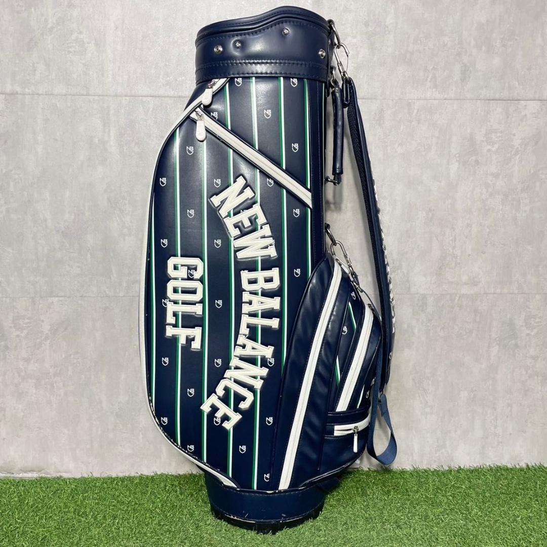 【希少】ニューバランス キャディバッグ ゴルフバッグ ストライプ 入手困難 レア