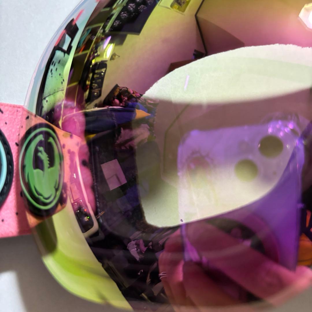 DRAGON ゴーグル ミラーレンズ 美品 付属品完備