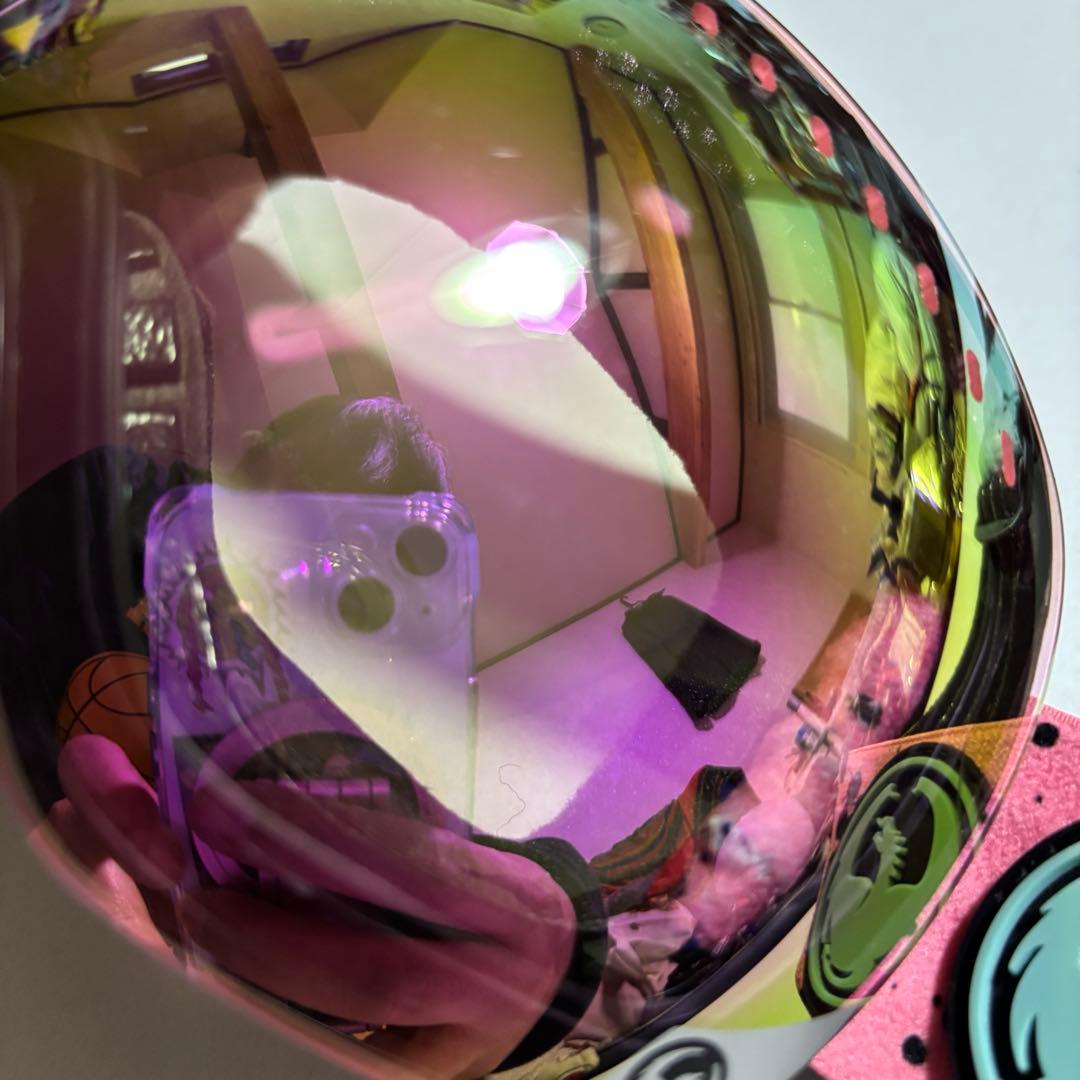 DRAGON ゴーグル ミラーレンズ 美品 付属品完備