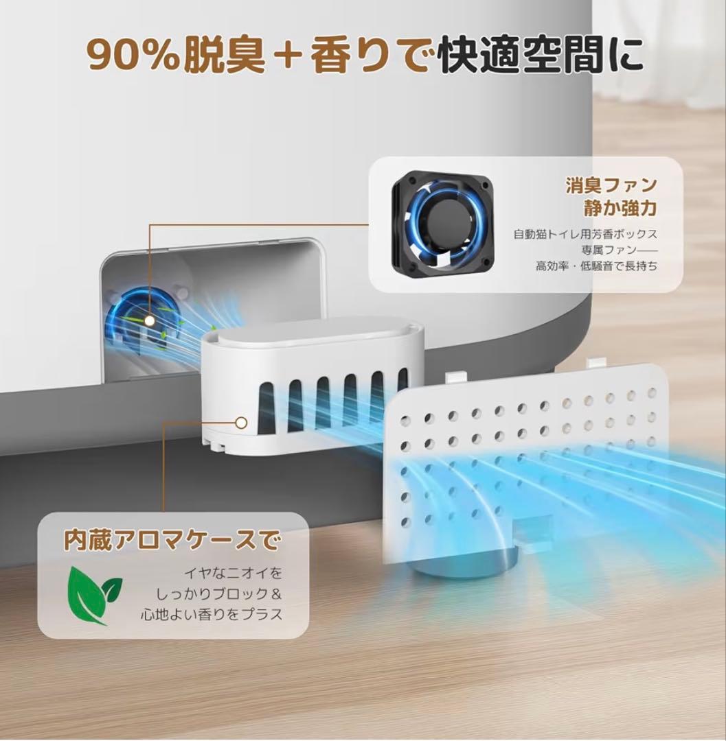 猫トイレ 自動　自動清掃 9種センサー搭載 大容量80L アプリで操作