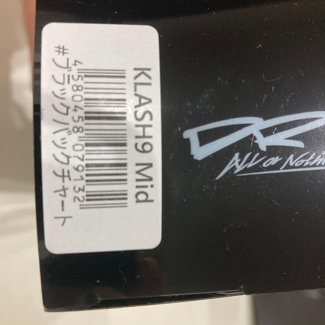 KLASH9 ミッド ブラックバックチャート