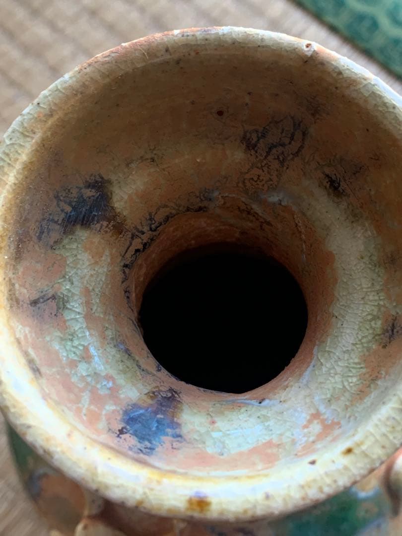 中国唐三彩花瓶