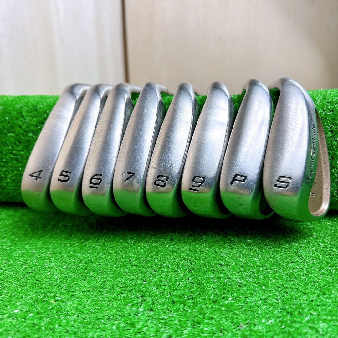 【美品】 豪華8本 テーラーメイド SuperSteel BURNER アイアン