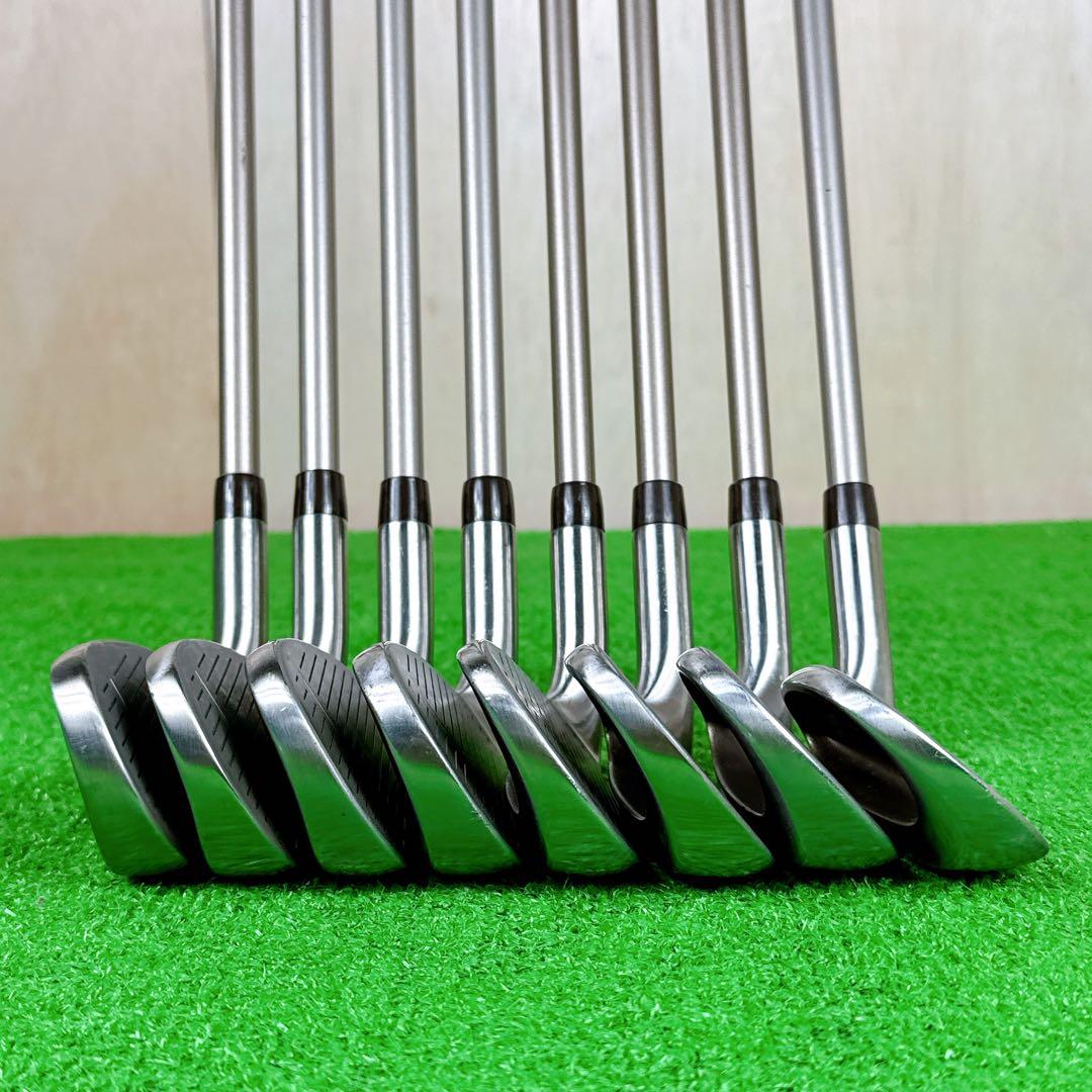 【美品】 豪華8本 テーラーメイド SuperSteel BURNER アイアン