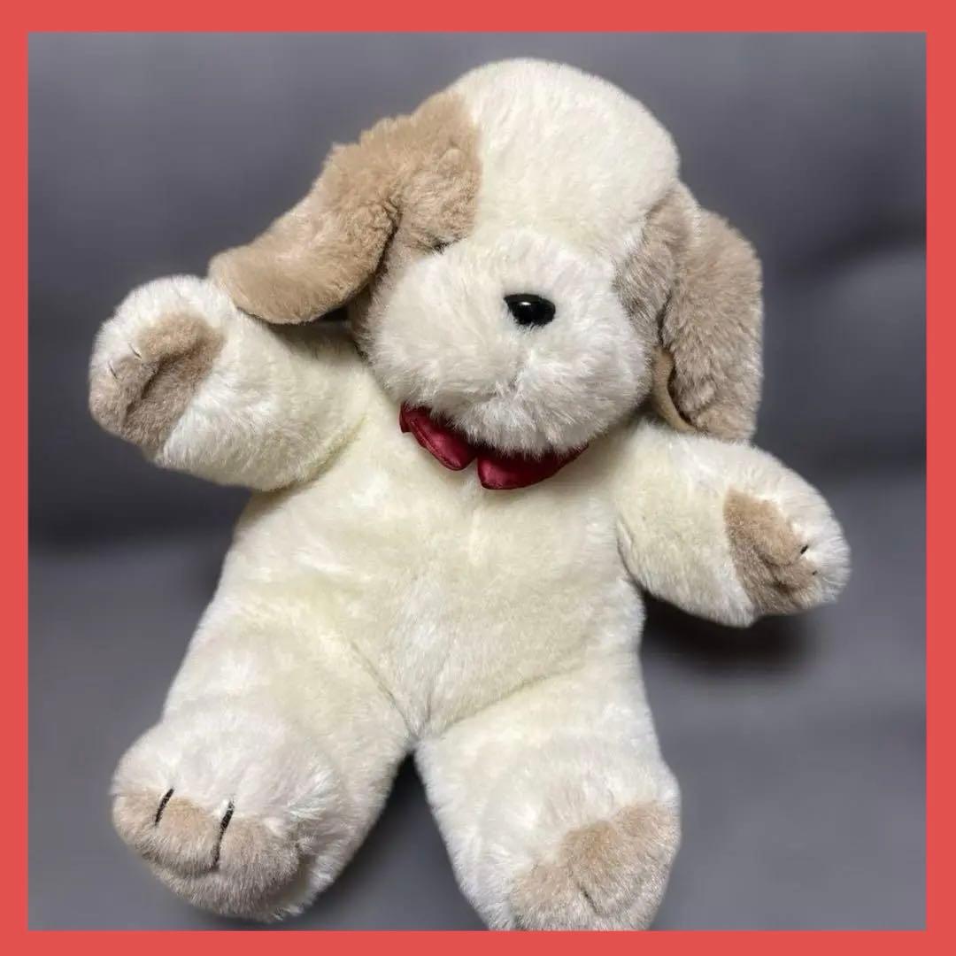 レトロ♡犬　ぬいぐるみ　milion 優しさの伝わるぬいぐるみ　希少