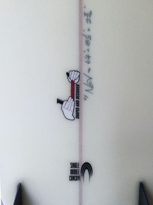 サーフボード☆nev☆ケース付き☆新品未使用☆レア値下げ