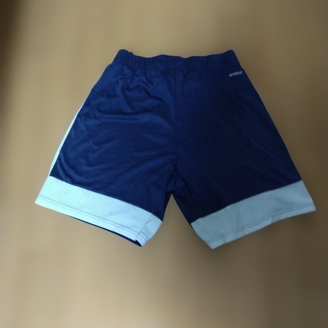 adidasアディダス青山学院大学サッカー部練習着移動着上下ポロシャツＬサイズ